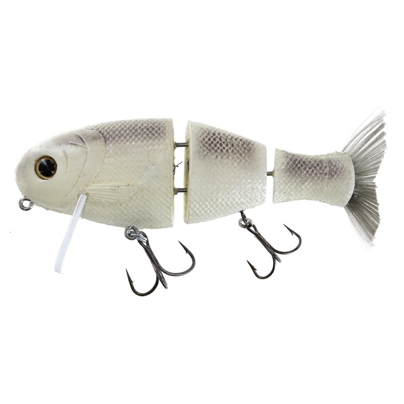 Bull Shad 4X4 6″ Dirty White Knocker