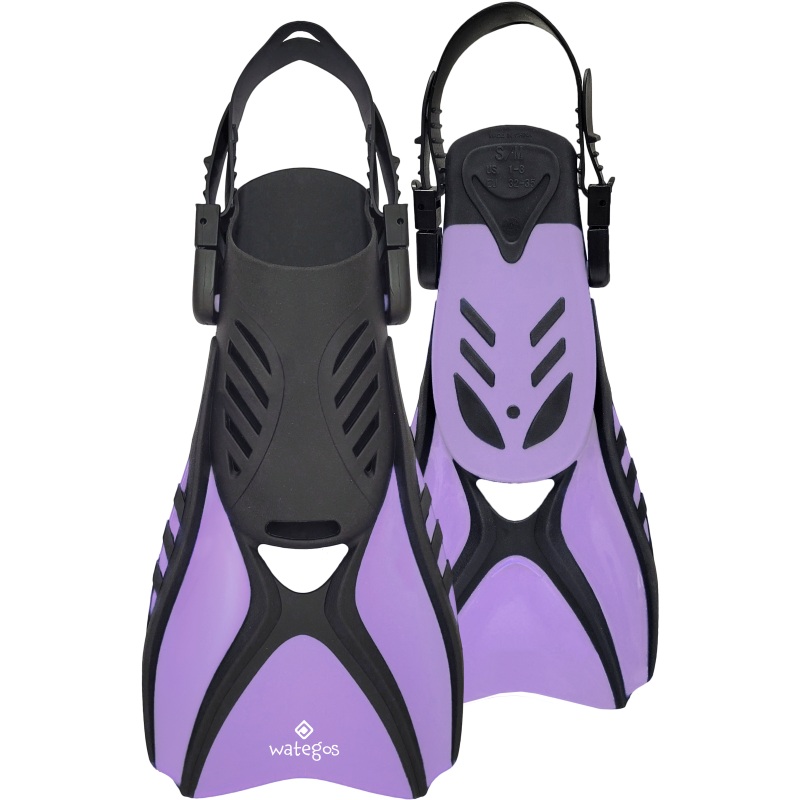 Ocean Pro Wategos Junior Dive Fins Large X Large Lilac
