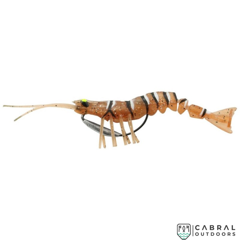 Savage Gear 3D Manic Shrimp | Pack of 1 | Size: 2.5″-5″ 2.5inch New Penny