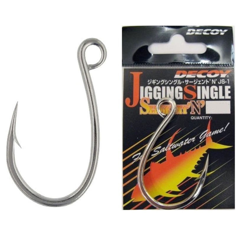 Decoy Sergeant N JS-1 Inline Jigging Single Hook 1/0