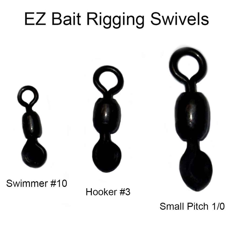 EZ Bait Rigging Hooker #3 Swivel 100PK