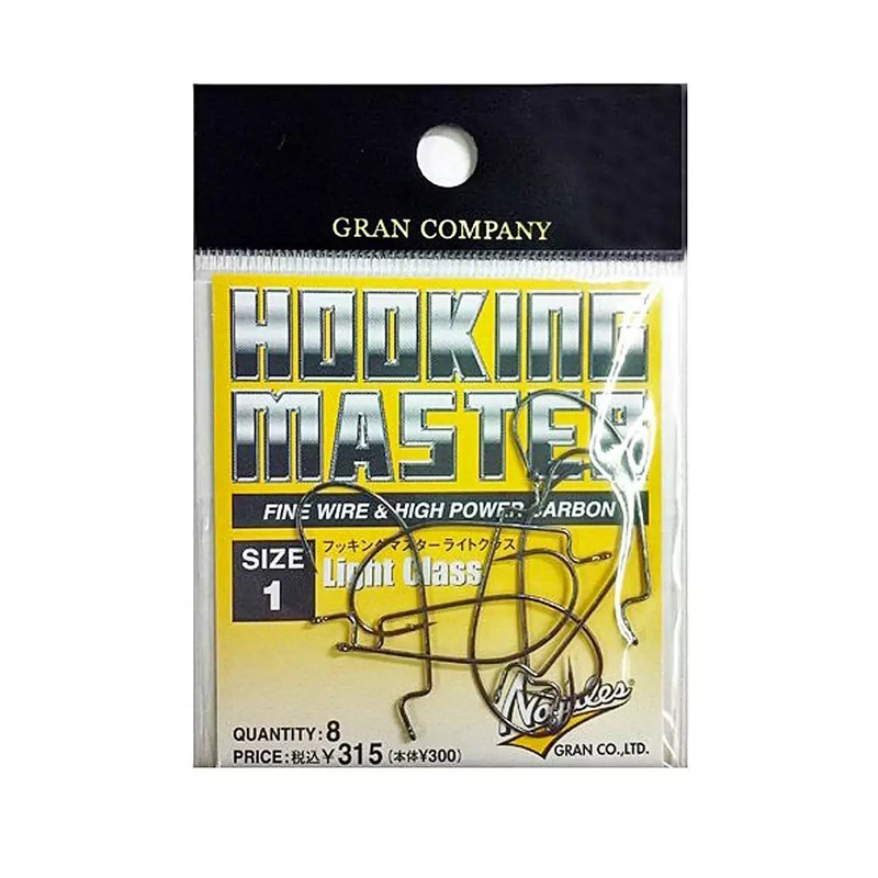 Hameon Texan VARIVAS Nogales Hooking Master, Light #4 (0.58mm) – 9 pc