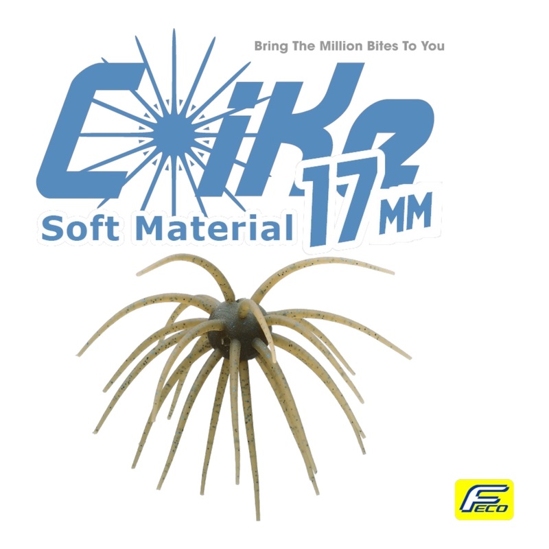 HideUp Coike 17mm Soft Material Design Creature Bait – JDM Ebi Dappi (242)
