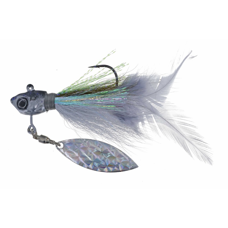 Hudson Hammer Feathered Underspin Herring 3/8 oz 4/0
