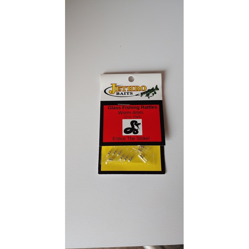 Jethro Baits Glass Fishing Rattles 3mm