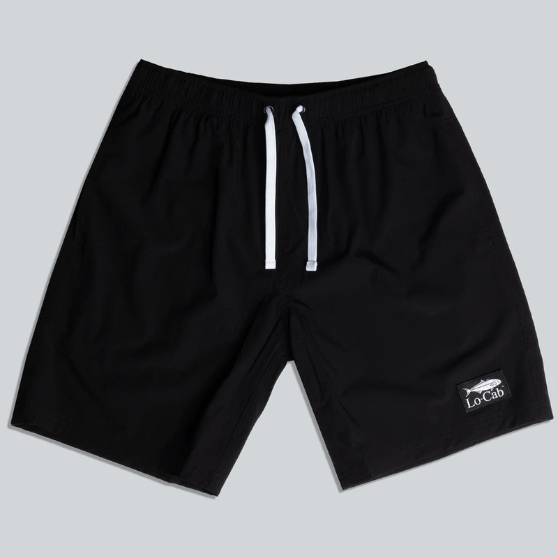 Lo-Cab Boardshort King Flag Badge Black S