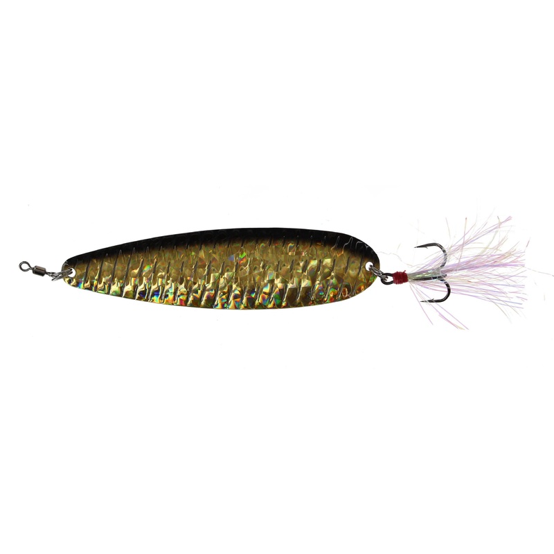 Nichols Lake Fork Flutter Spoon Golden Shiner 4.75″ – 1 1/8oz