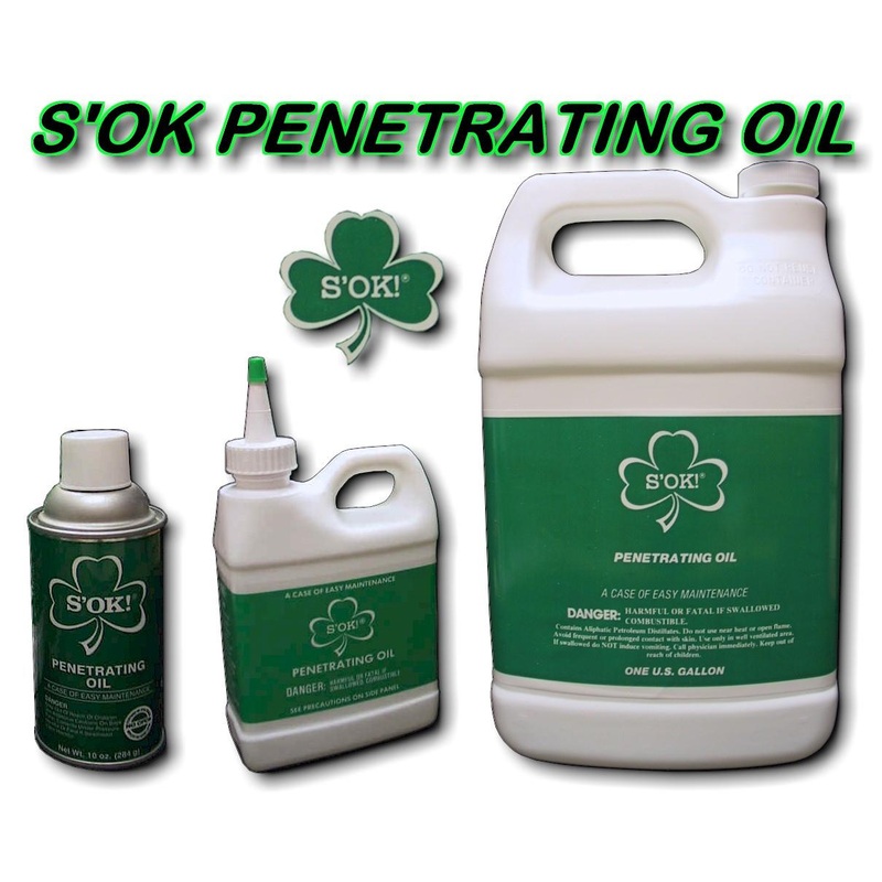 Shamrock S’OK! Rod & Reel Cleaner and Penetrating Oil Can 10oz