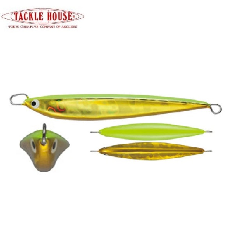 TACKLE HOUSE TJS80 Tai Jig Slim (80g) #01 Green Gold