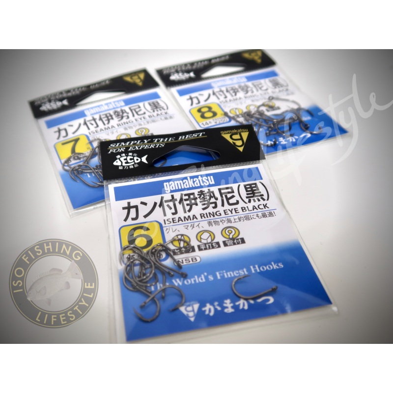 Gamakatsu Iseama Black (Hook 5) 5