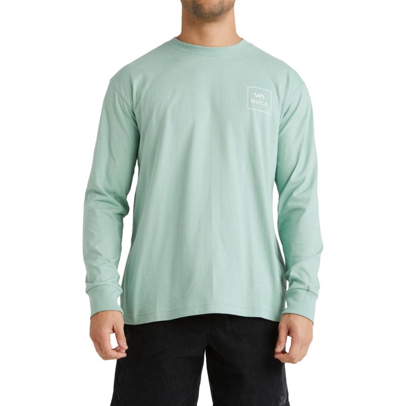 RVCA All The Ways LS T-Shirt S Green Haze