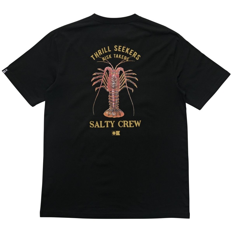 Salty Crew Bugging Out S/S Shirt Small Black