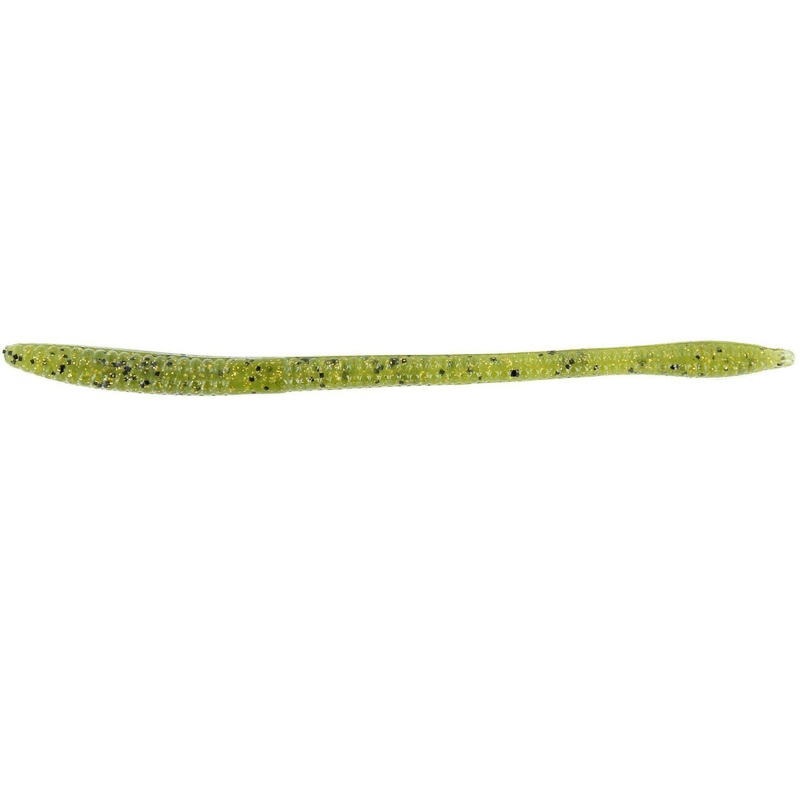Zoom Trick Worm 6.5” Watermelon Gold Glit 20Pk