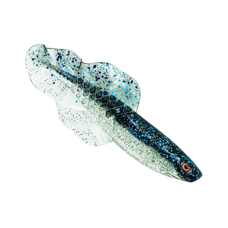 Chasebaits Small Flacid Shad 3 inch Soft Plastic Lure Blood Gold