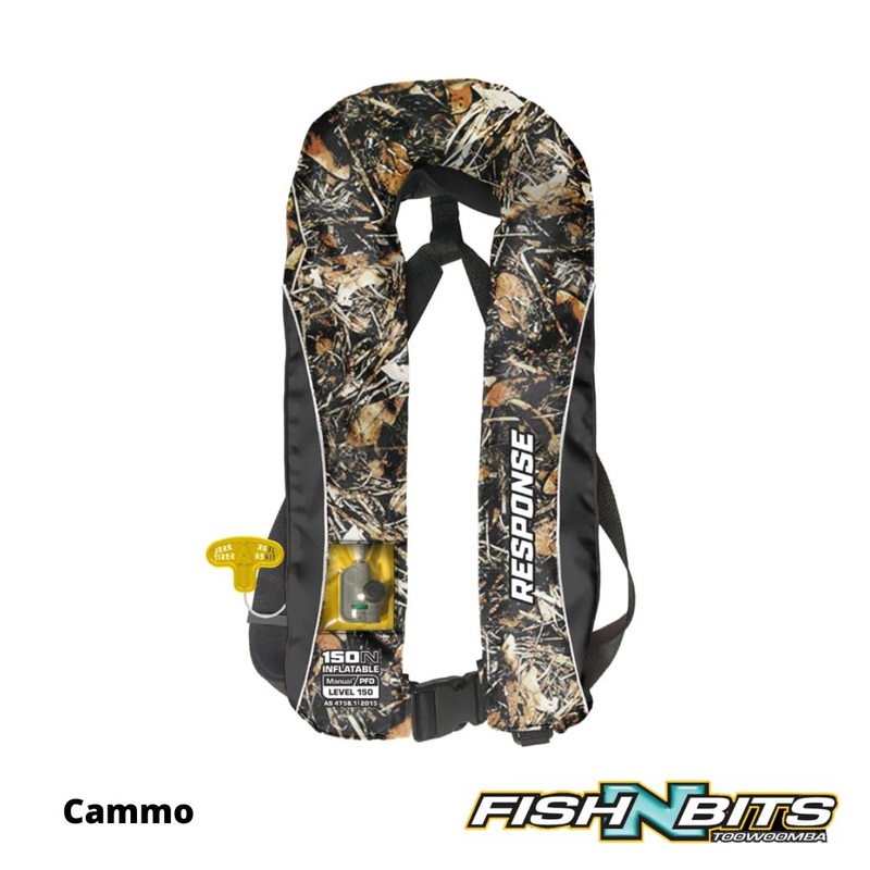 Response – Manual Inflatable Adault Life Jacket LEVEL 150 Cammo