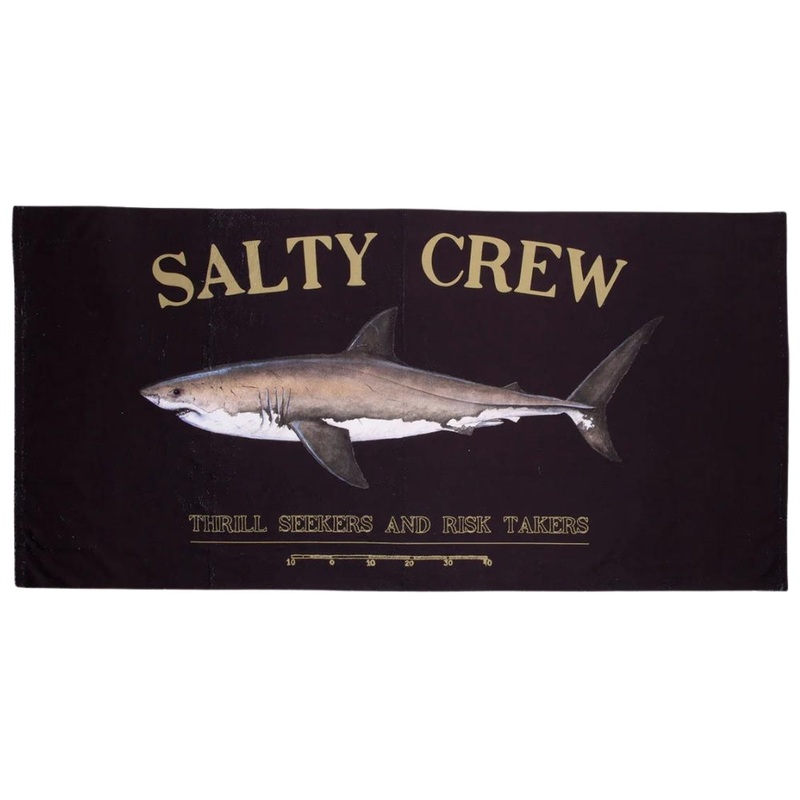 Salty Crew Bruce Towel Black