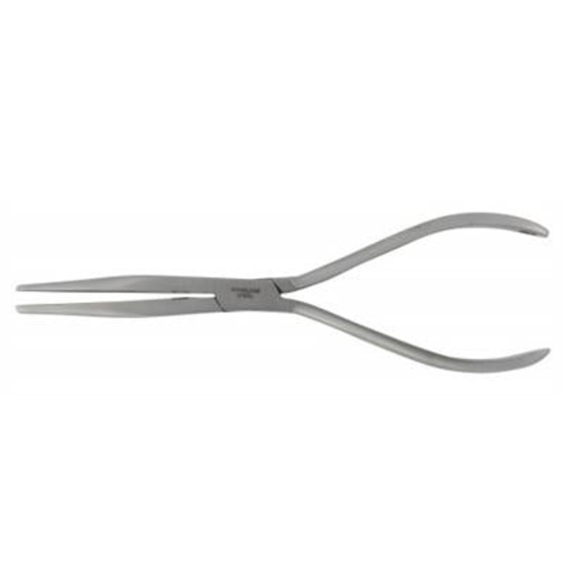 Samaki Stainless Steel 215mm Bent Long Nose Plier