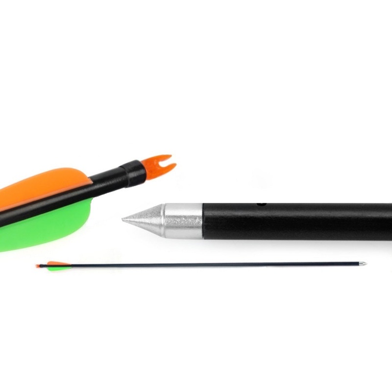 Tpbj7001 Fiberglass Arrow 500 Spine 500 Black