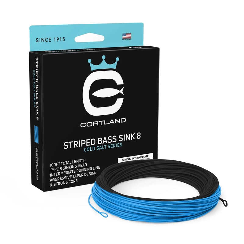 Cortland Striped Bass Sink 8 Fly Line WF8S/I