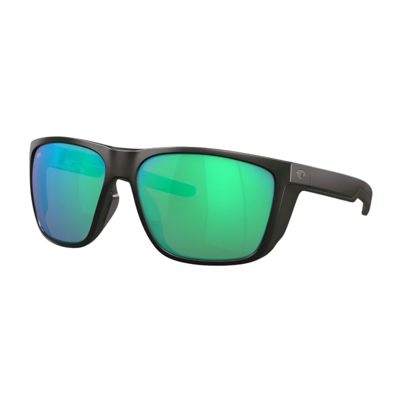 Costa Ferg XL Polarized Sunglasses Matte Black | Blue Mirror 580G