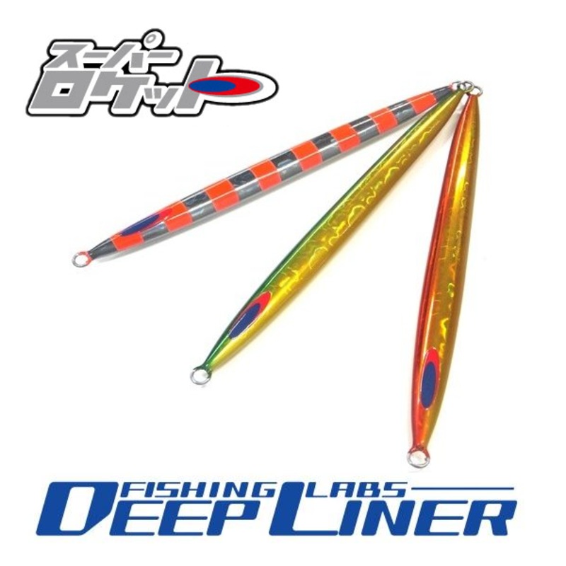 Deepliner Metal Jig Super Rocket 400g No.31 Glow-Comet