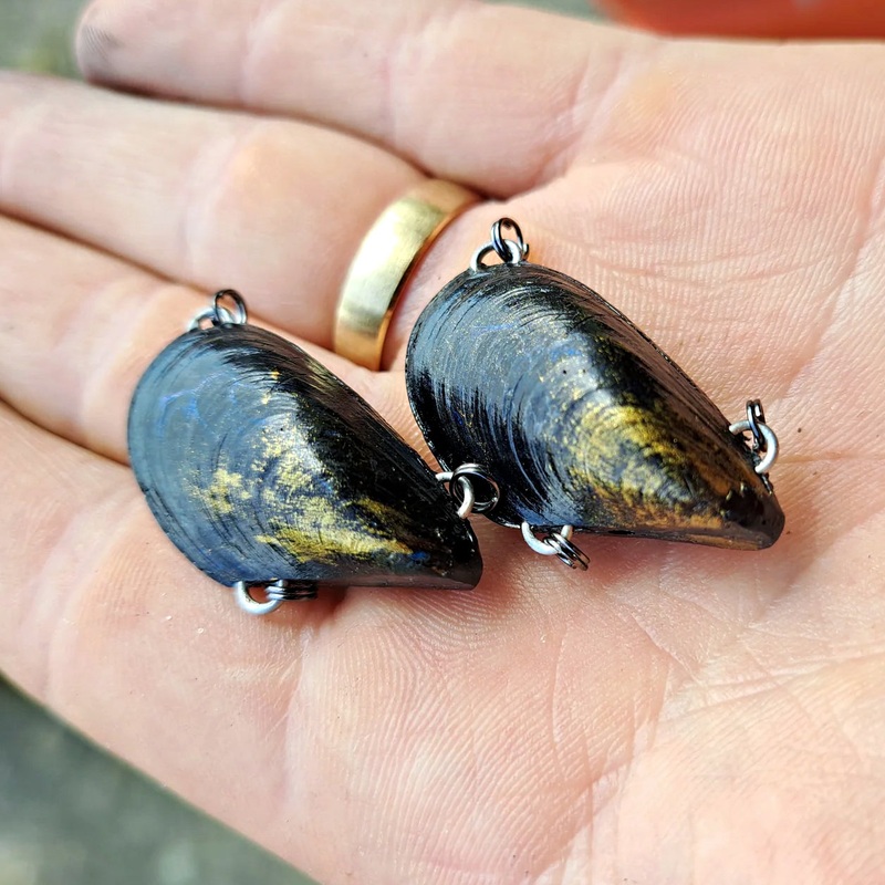 Outback Breamer Mussel Clicker Heavy 5.8g Black Gold