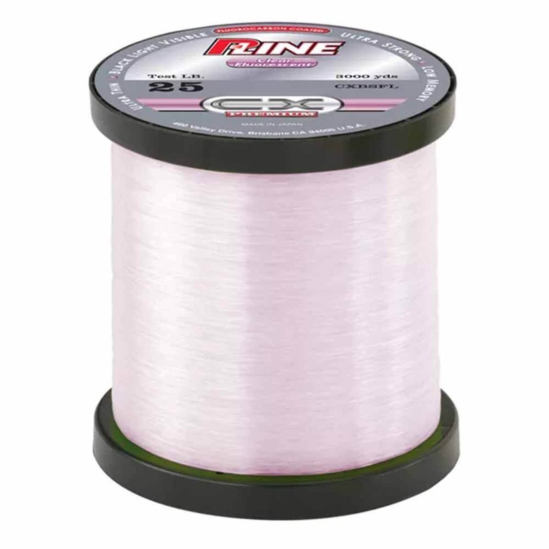 P-Line 300yd Clear Fluorescent CX Premium CXFFL Line 10LB