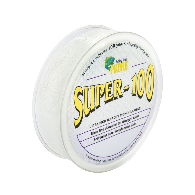 Platypus Super 100 300m 10lb clear
