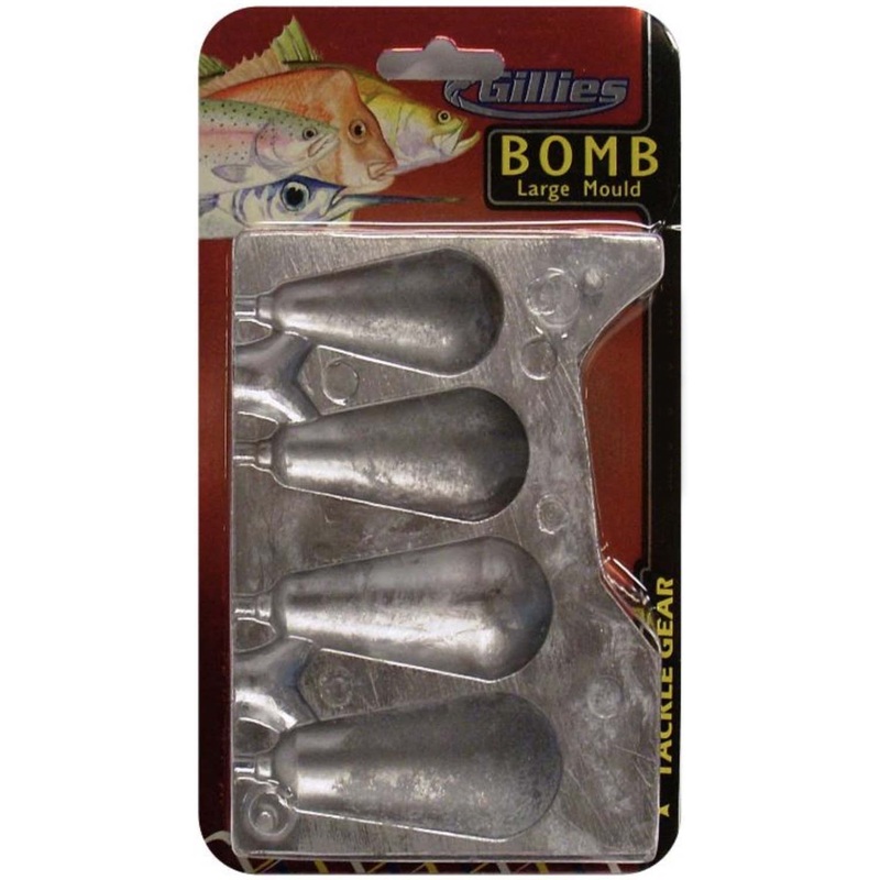 Gillies Large Combo Bomb Sinker Mould