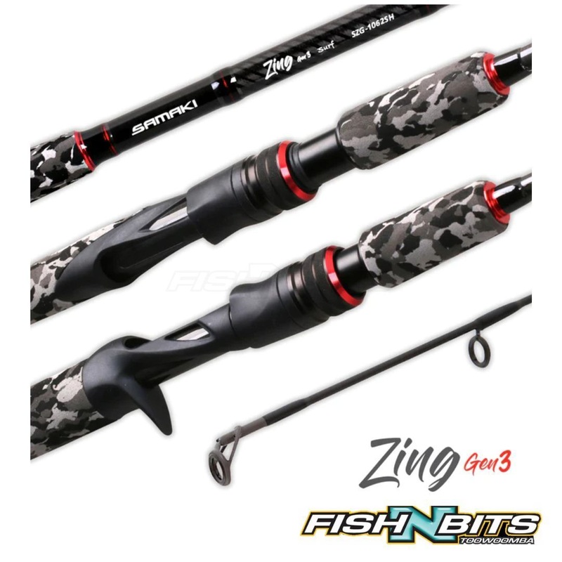 Samaki – Zing Travel Spin (3 Piece) SZG3-703SL 4-8lb 7ft 3pc