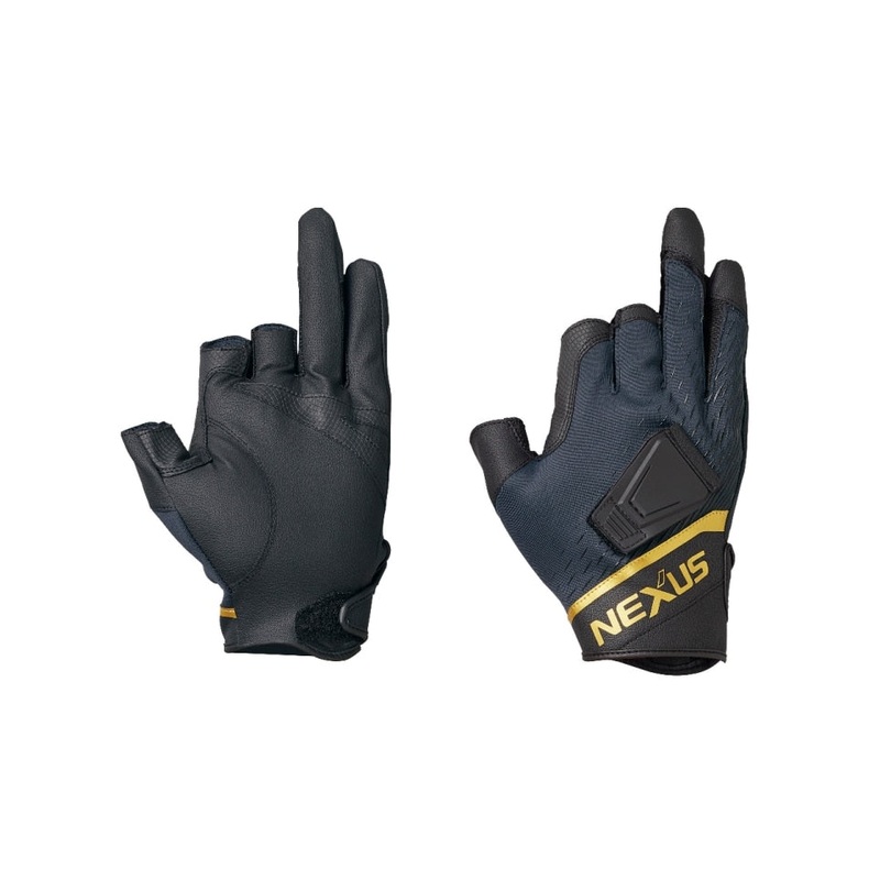 Shimano Nexus Windproof Magnet Gloves 3 cut GL-112V Black S