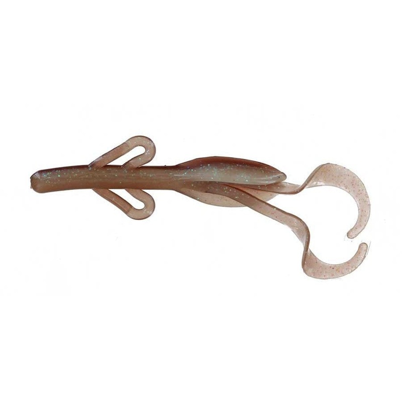 Zoom Baby Brush Hog 4” Ghost Herring 12pk
