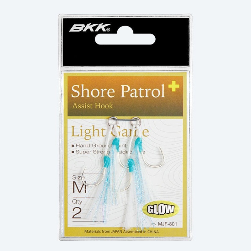 BKK Shore Patrol Plus Double Assist Hook 2-pack Large
