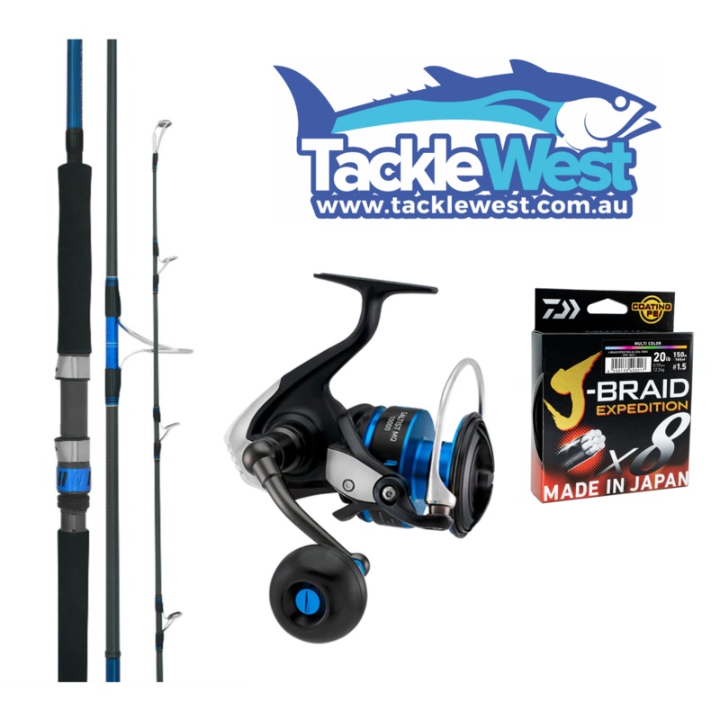 Daiwa Spartan Saltist Bottom Fishing Combo