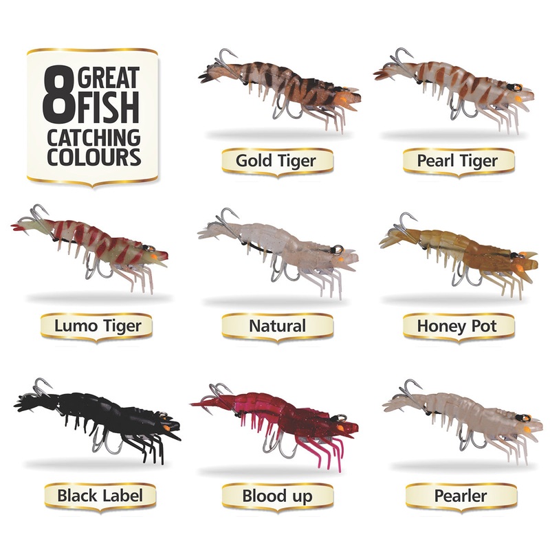 Prawnstar Junior Gold 12g Soft Plastic Lure Black Label