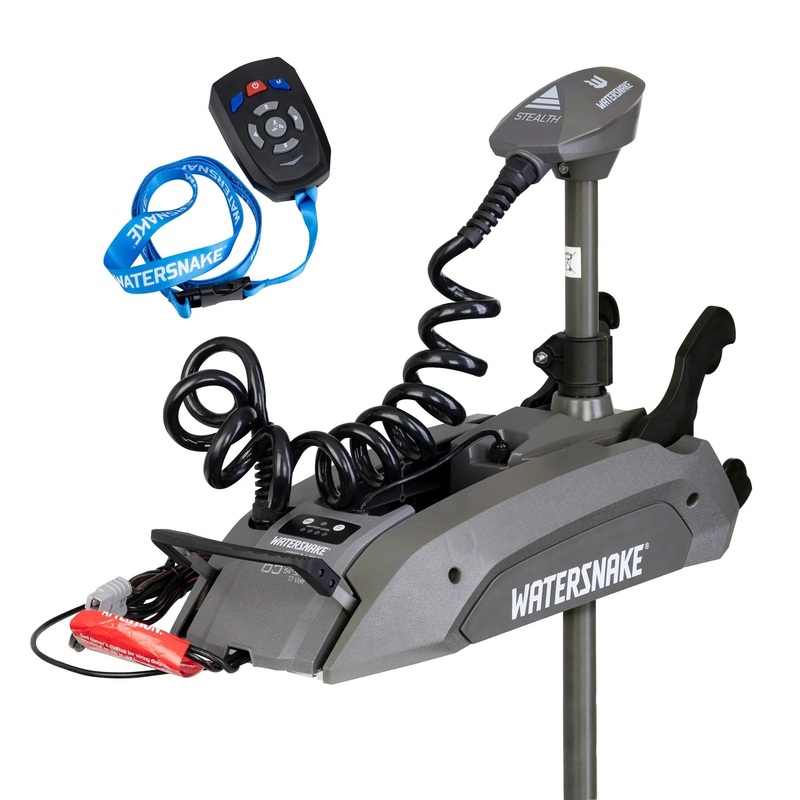 Watersnake Stealth Bow Mount Electric Trolling Motor 54lb 48in