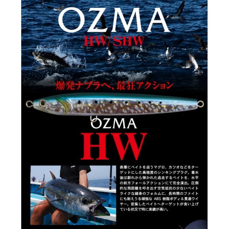 CB ONE OZMA SINKING STICKBAIT HW115 48G KEIMURA Clear