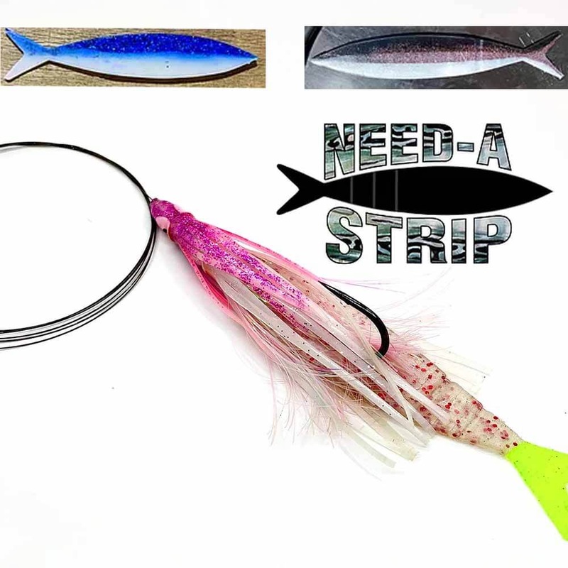 Need-A Strip Trolling Lure 6.75″ ELECTRIC PURPLE PEARL