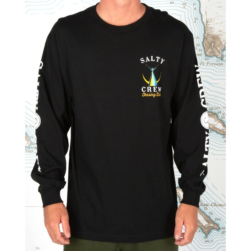 Salty Crew Tailed L/S Tee S Black