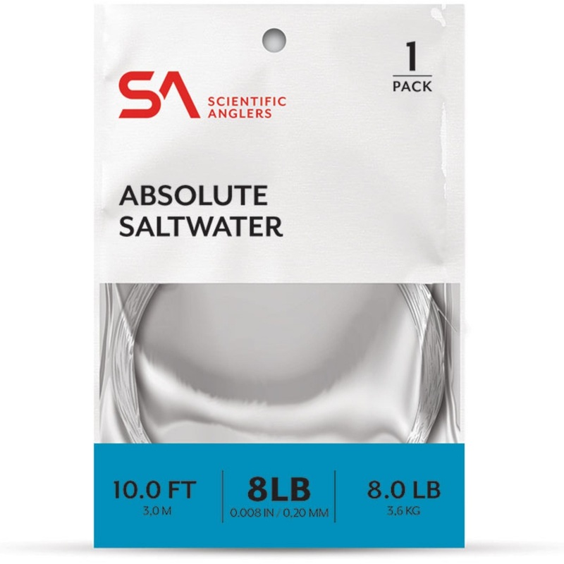 Scientific Anglers Absolute Saltwater Tapered Leader 10ft 10LB