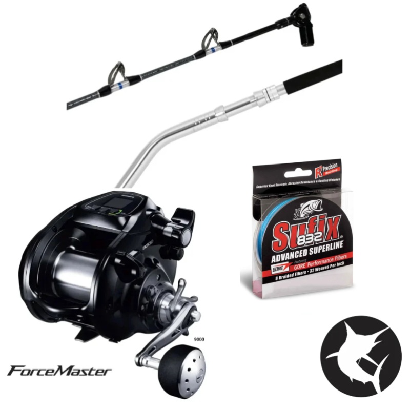 Shimano Status BW Deep Drop / Forcemaster FM9000A Electric Reel Combo
