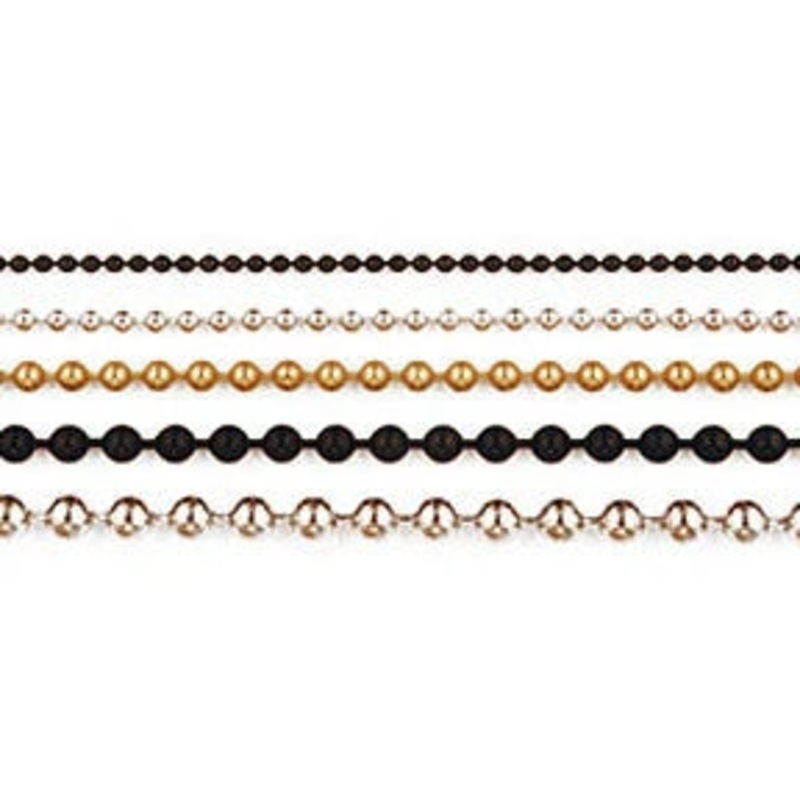 Wapsi Bead Chain Eyes Gold X-Small 5/64
