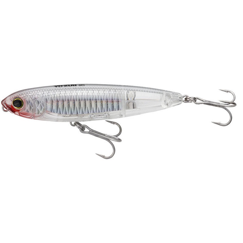 Yo-Zuri 3D Inshore Top Knock Pencil Lure HGSH – GHOST SHAD