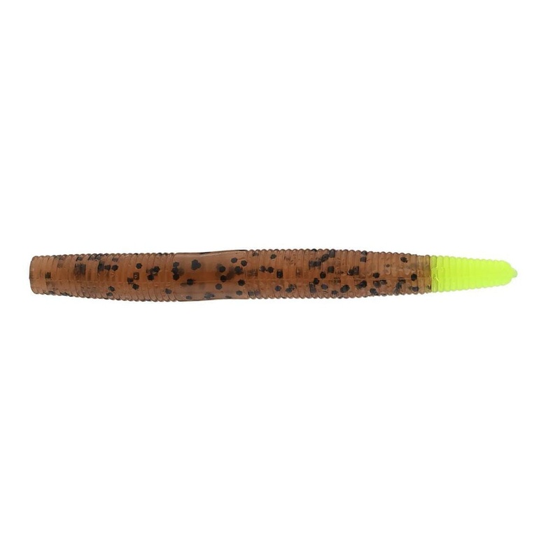Yum Dinger Carolina Pumpkin Chartreuse 5″ 8pk