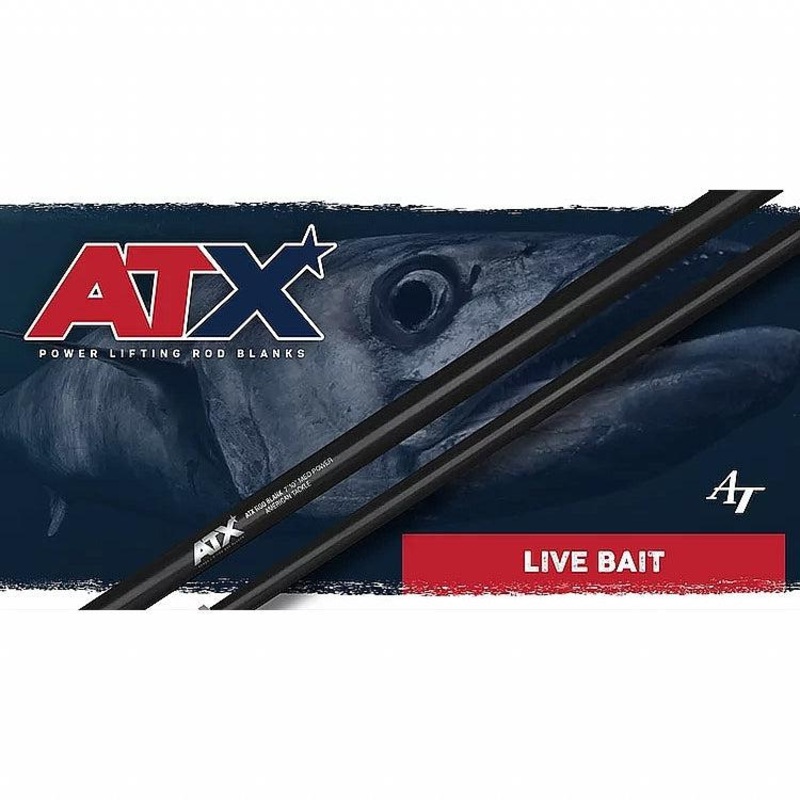 American Tackle 7′ (15-40#) ATX Medium Live Bait Blank