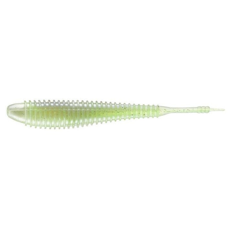 Hog Farmer Spunk Shad Chartreuse Shad 3″ 12pk
