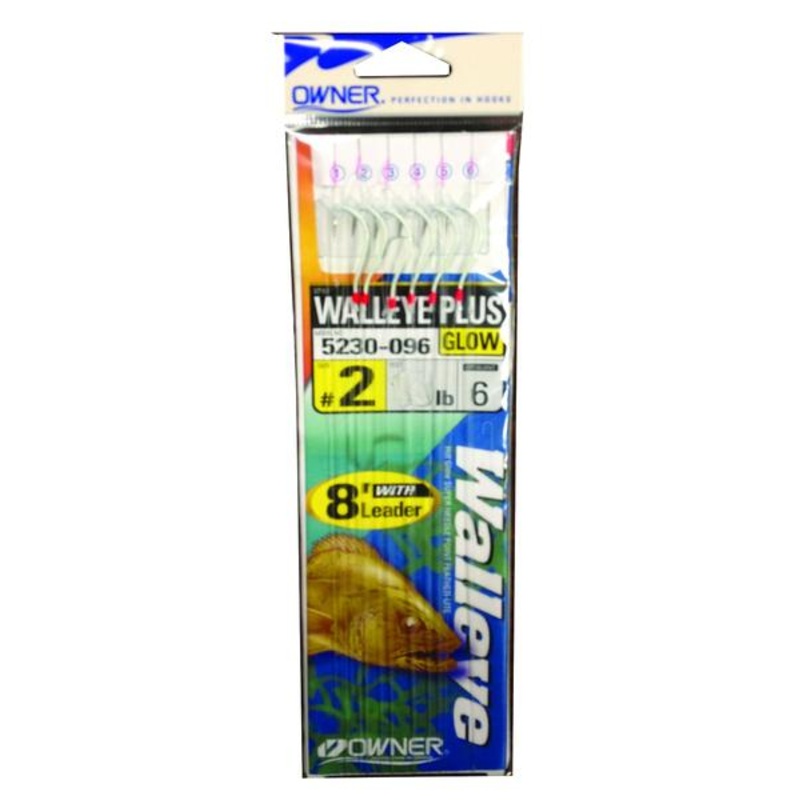 Owner Walleye Plus Glow Snells 4