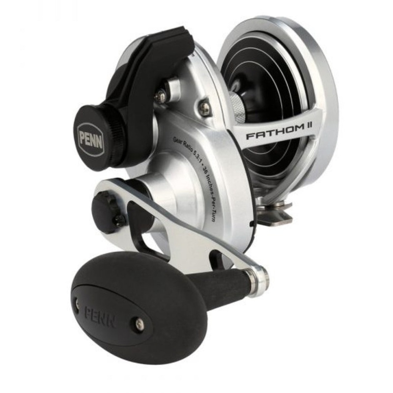 Penn Fathom II Lever Drag Overhead Reel 10
