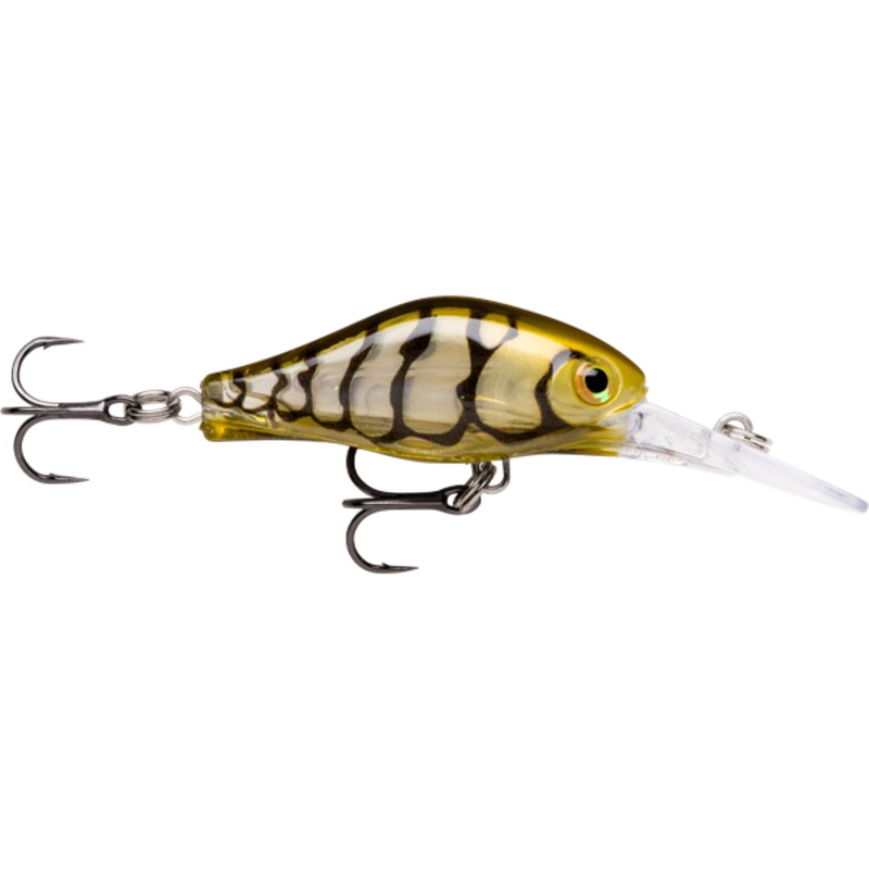 Rapala Shadow Rap Fat Jack 4cm Hard Body Lure Hollow Brown Grayfish
