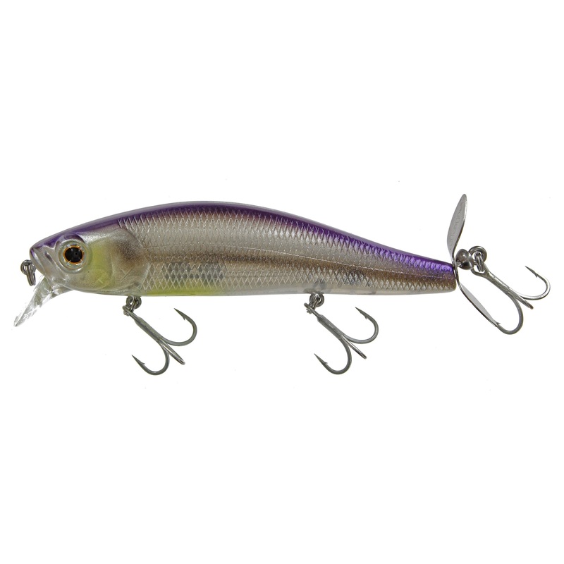 Deps Spiral Minnow Wakebait Real Shad